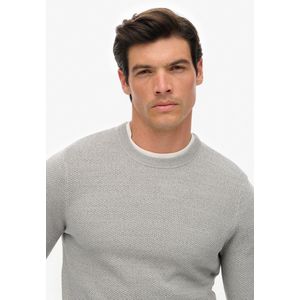 Superdry - M6110681A - Trui - Donkerbruin - Casual - Katoen - Korte Mouwen