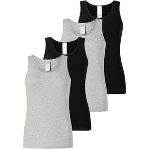Schiesser Dames onderhemd 4 pack 95/5 Modern Cotton