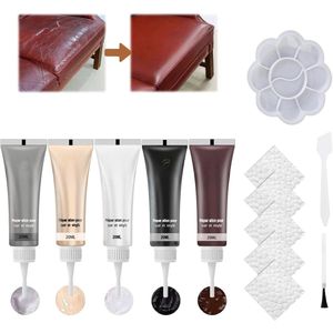 Leer Reparatie Set - Leer Reparatieset - Leder Reparatie Set - Leder Reparatieset - Leerreparatieset