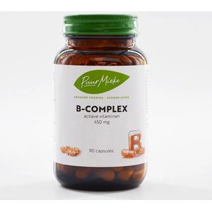 B-Complex - Actieve vitaminen - 450mg - 90 caps