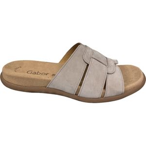 Gabor 23.704.12 Dames Slippers - Beige - 37