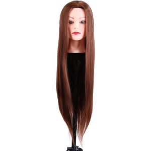 Allecto plus - Training Hoofd Synthetisch Haar Oefenhoofd Kapkop Cosmetologie Pop