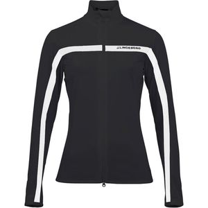 J.lindeberg Janice Damestrui Met V-hals Zwart L Vrouw