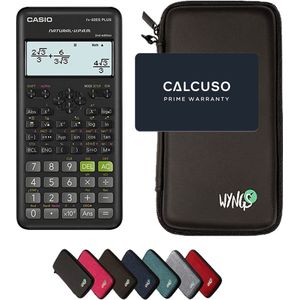 CALCUSO Basispakket zwart met Rekenmachine Casio FX-82ES Plus 2nd Edition