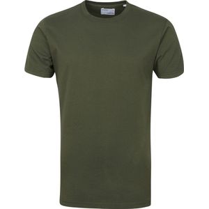 Colorful Standard - T-shirt Donkergroen - Heren - Maat XXL - Modern-fit