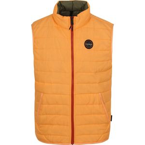 Napapijri - Acalmar Bodywarmer Oranje - Heren - Maat M - Modern-fit
