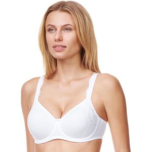 Bralette - Wit/Grijs - Naadloos - Comfortabele Pasvorm - Full-Cup