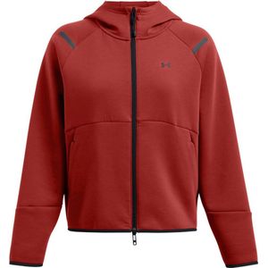 Under Armour - Unstoppable Fleece Fz - Dames Fleece - Earthen Orange
