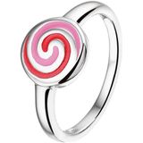 The Kids Jewelry Collection Ring Rondje - Zilver