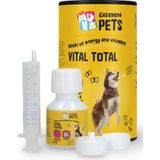 Excellent Dog Vital Total met dosator - aanvullend hondenvoerder - met doserings spuit - voor extra energie - ondersteund na operatie - voor honden