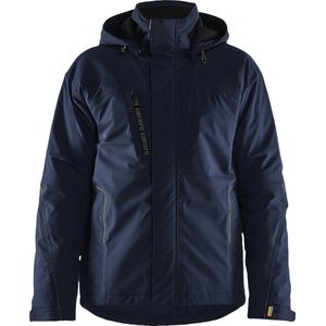 Blaklader 4484 lichtgewicht gevoerde winterjas 4-weg stretch navy/zwart maat M