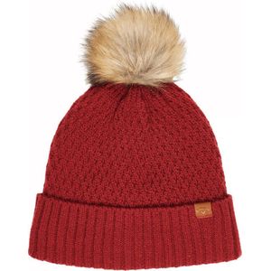 Callaway Ladies Pom Pom Beanie - Rood