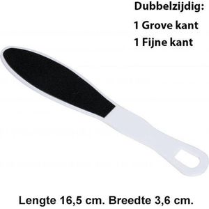 Rojafit Budget Voetvijl- Grove en Fijne kant- MINI - Lengte 16,5 cm.