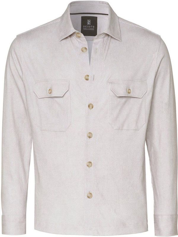 Desoto - Overshirt Cord Optics - Beige - Heren