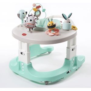 Baby Jumper Speelgoed - Kinderspeelgoed 1 & 2 Jaar - loopwagen - Walker - Bouncer - Grijs met Groen