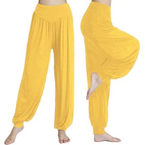 Finnacle - Harembroek - Yogabroek - Chillbroek - Geel - XXL - Harempants - Luchtige broek - Loose pants / Luchtige & Loose Harembroek - Geel - XXL