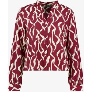 Twoday - Blouse - Bordeaux Rood - Dames