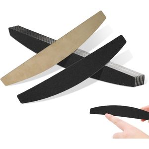 Allecto Plus - Nagelvijl Set Rvs Plint Vingernagels en Teennagels - 100 stuks