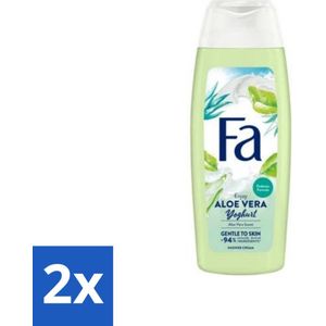 Fa - Douchegel - Yoghurt & Aloe Vera - 250 ml - Voordeelverpakking - 2 stuks