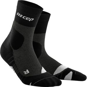CEP Hiking Merino Mid-Cut Compressie - Donkergrijs/Lichtgrijs - Dames (34-37)