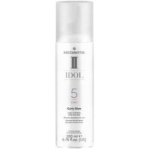 Medavita Curly Glow Control Hair Mousse 200ml