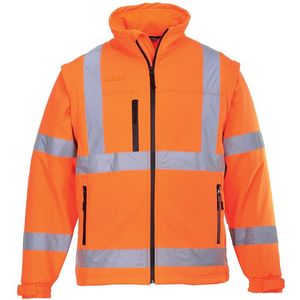 Portwest - Hi-Vis Softshell Jack - Oranje - 3L