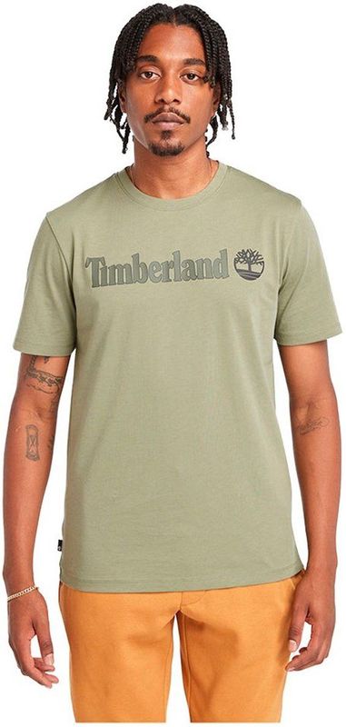 Timberland Kennebec River Linear Logo T-shirt Met Korte Mouwen