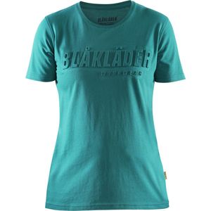 Blaklader Dames T-shirt 3D 3431-1042 - Groenblauw - XL