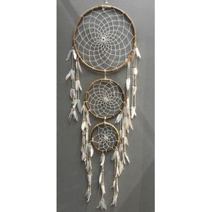 Dromenvanger handgemaakt Ibiza style doorsnede ca 55, 35 en 25 cm