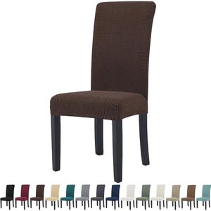 Stretch Stoelhoes 2 Stuks - Universele Elastische Eetstoelhoezen
