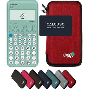 CALCUSO Basispakket rood met Rekenmachine Casio FX-92 College ClassWiz