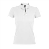 SOL'S Men´s Polo Shirt Portland L587 - White/Grey (Solid) - L
