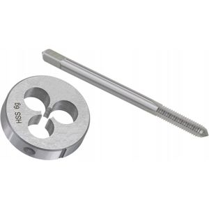 Tap- en ponsset M4x0,50mm - Hoogwaardig gereedschapsstaal