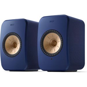 KEF LSX II Wireless Stereo Speakers - Blauw