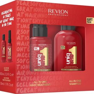 Revlon Unique One Reisset Alles-in-één shampoo 100 ml en haarbehandeling 50 ml