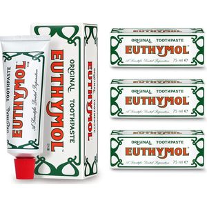 Euthymol tandpasta - 3 x 75 ml - Original tandpasta - Voordeelpakket