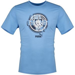 Puma Manchester City Fc Culture T-shirt Met Korte Mouwen Blauw