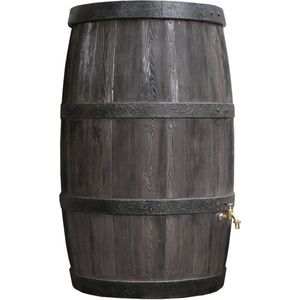 Eiken Regenton 500 liter - Designer - Houtlook