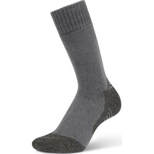 Budino Wandelsokken - Merinowol - Hardloopsokken - Sportsokken - 1 paar - Grijs - maat 35-38