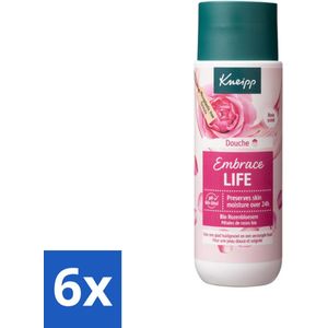 Kneipp - Douchegel - Embrace Life - 200 ml - Voordeelverpakking - 6 stuks