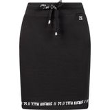 ZOSO 242 Simone Sporty Skirt With Print Black/White