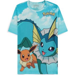 Pokémon Eveelutions T-shirt meerkleurig L Katoen - Fan merch, Gaming