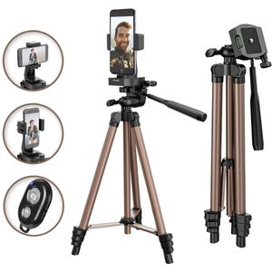 YSONIC Smartphone Tripod - 40 tot 134 cm - Incl. Afstandsbediening