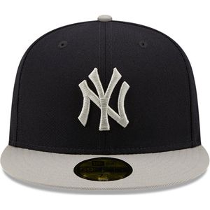 New Era New York Yankees MLB Side Patch Navy 59FIFTY Fitted Cap (7 1/2) L/XL