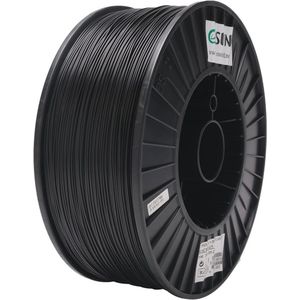 1.75mm PLA+ Filament voor 3D-printers - Zwart, 3kg Spoel, Nauwkeurige Dimensies