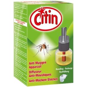 Citin - Na Vulling - 2 stuks - Anti muggenstekker - Muggenverjager - Diffuseur - Anti moustiques