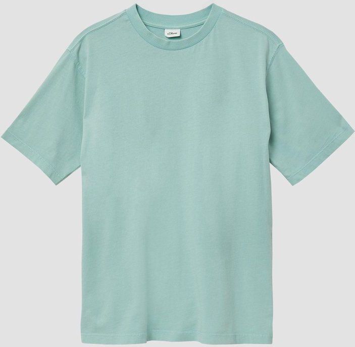 T-shirt - Katoen - Used-Effect - Opvallende Opdruk - Regular-Fit