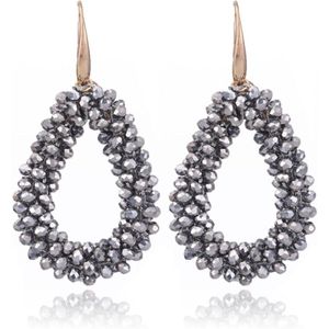 Druppel oorbellen Cilla Jewels Stardust Zilverkleurig Goudkleurig