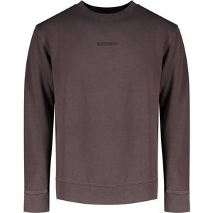 Superdry - Sweatshirt - Heren - Ronde Hals - Licht Geborsteld