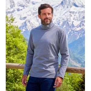 ATLAS FOR MEN - Set van 2 effen coltruien - Heren - Verkrijgbaar in grote maten - XXL